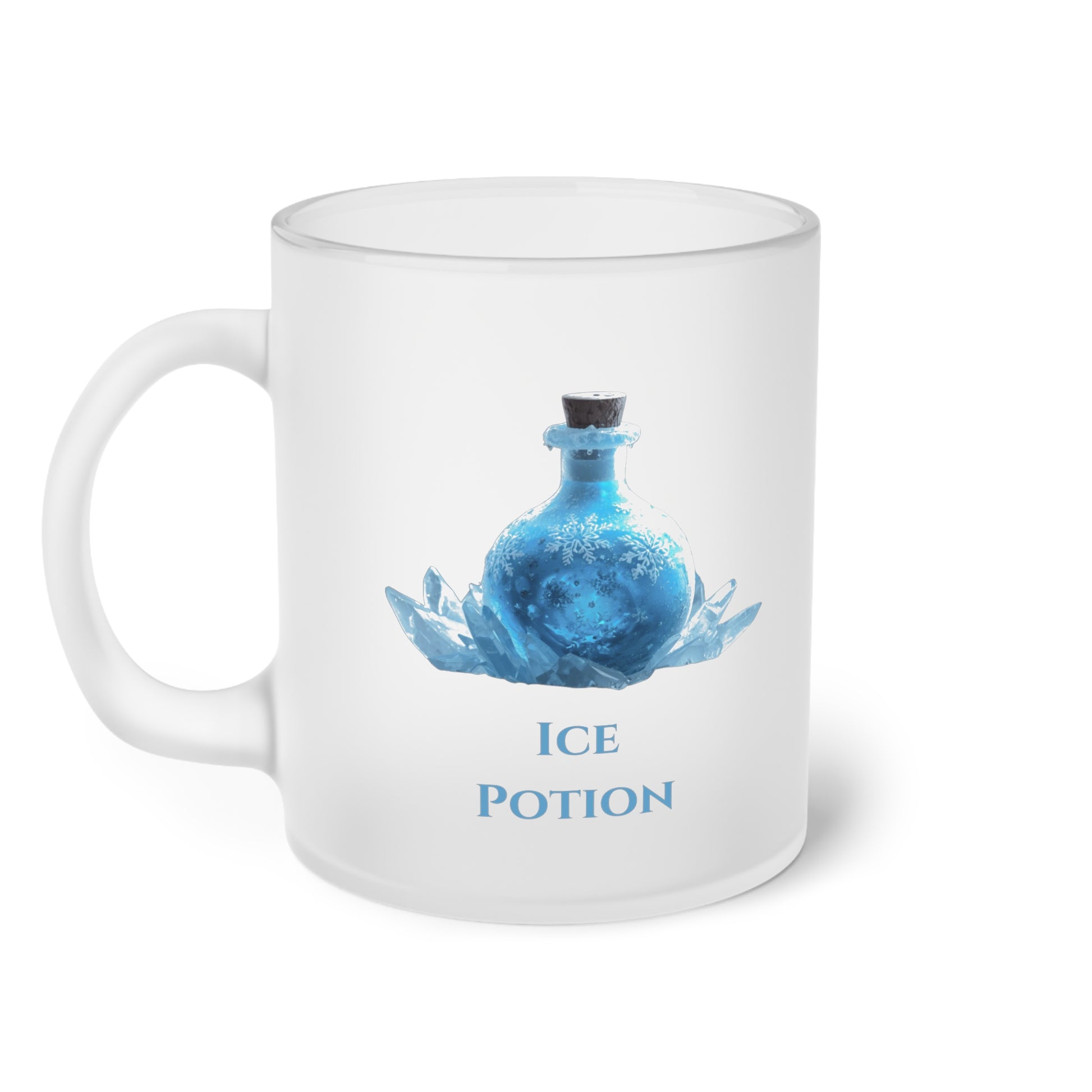 Frosted Glass Ice Potion Tasse
