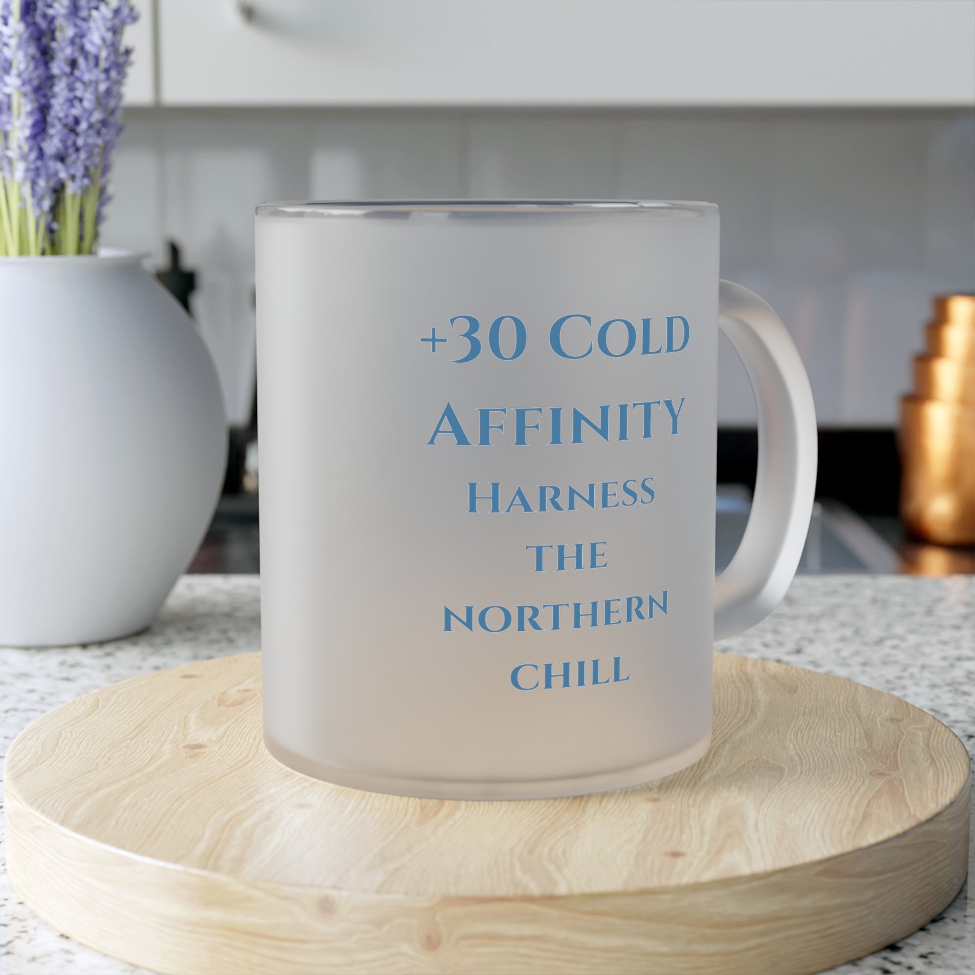 Frosted Glass Arctic Brew Tasse