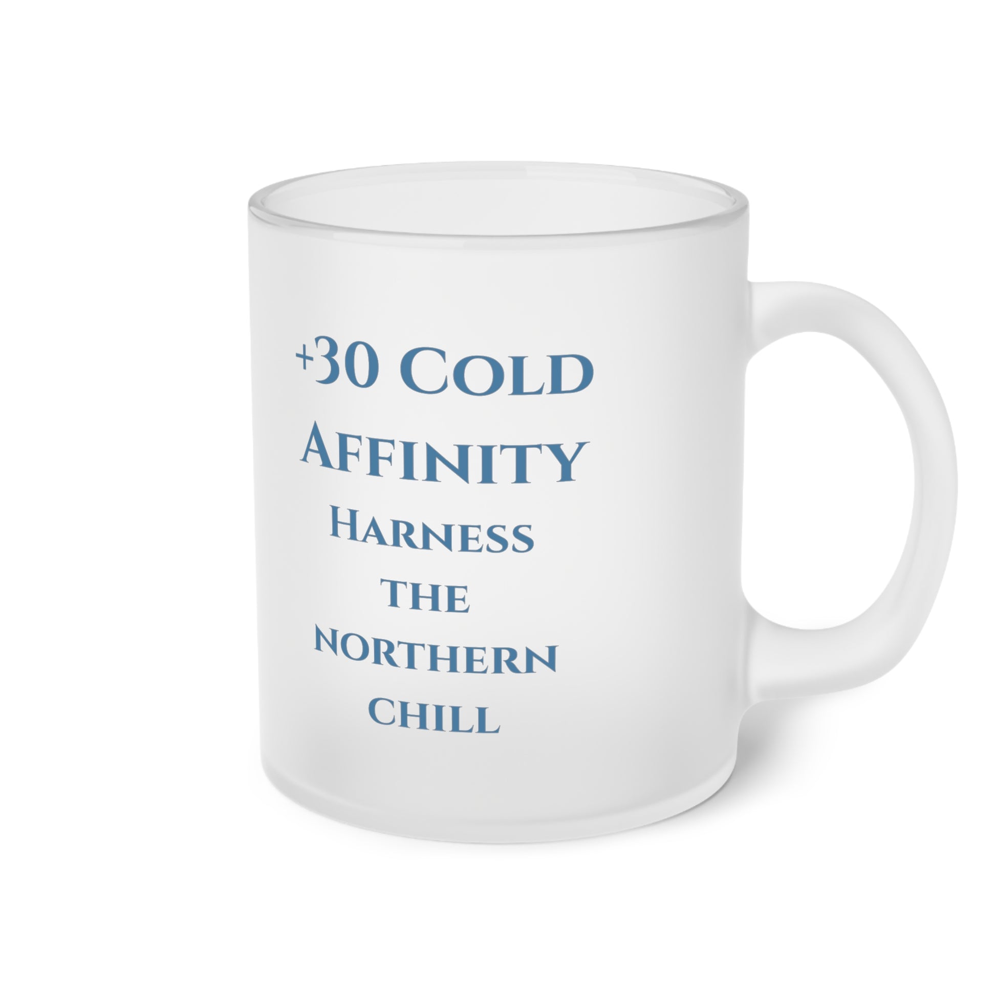 Frosted Glass Arctic Brew Tasse